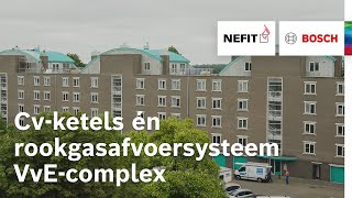 Referentieproject Vervanging cvketels én rookgasafvoersysteem in VvEcomplex [upl. by Leksehc]