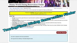 Back to the Basics DINING RESERVATION FINDER [upl. by Shela908]