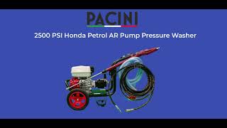 2500 PSI Honda Petrol AR Pump Power Washer [upl. by Neleag]