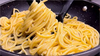 The best pasta in 5 minutes Top 2 easy cheap and delicious recipes [upl. by Kanter430]