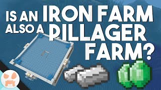 Is an Iron Farm ALSO a Pillager Farm [upl. by Heiskell]