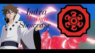 INDRA AKUMA SHOWCASE Shindo Life [upl. by Namad]