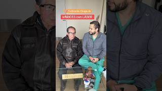 🏩 Testimonio Cirugía de varices varicosevein escleroterapia 📲593995178395 [upl. by Htebzil]