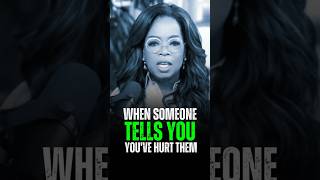 When someone tells you youve hurt them  Oprah Winfrey Motivational Advice🎧 motivational oprah [upl. by Rowen582]