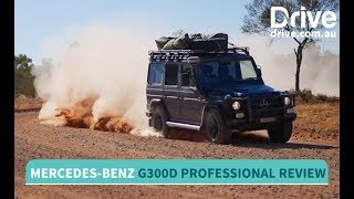 2017 MercedesBenz G300d Professional Review  Drivecomau [upl. by Akenehs867]