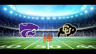 Colorado Vs Kansas State LIVE HD NCAAF 2024 College Football Week 7 [upl. by Laband]