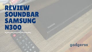 Review SoundBar Samsung HWN300 [upl. by Burnie]