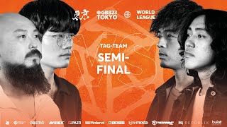 Jairo 🇯🇵 vs JackPot 🇰🇷 I GRAND BEATBOX BATTLE 2023 WORLD LEAGUE I Tag Team Semifinal [upl. by Sert496]