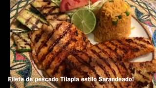 Receta filete tilapia estilo Zarandeado [upl. by Anitsrihc]