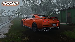 1400HP NISSAN GTR Car POV REVIEW [upl. by Ferren]