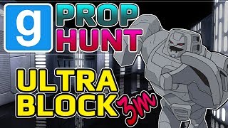 Ultra Block 3 Million Garrys Mod Prop Hunt [upl. by Eelak]