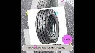 Van Tyre Kumho KC53 PORTRAN 23565R16C [upl. by Cita]