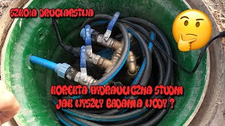 Szkoła Druciarstwa Korekta Hydrauliczna Studni i Jak Wyszły Badania Wody  Wazzup [upl. by Tterrab]