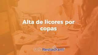 Soft Restaurant®  Alta de licores en Insumos [upl. by Krall]