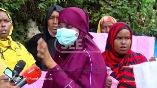 Somali refugees match to UNHCR offices to demand for medical assistance [upl. by Ikik173]