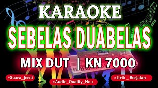 KARAOKE SEBELAS DUA BELAS NELLA KARISMA  DFC RECORD [upl. by Jopa874]