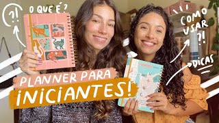 PLANNER PARA INICIANTES  O que é e como usar [upl. by Etteniuqna]