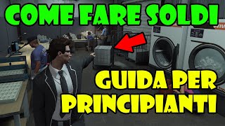 COME INIZIARE A FARE SOLDI SU GTA 5 ONLINE ITA 2024 [upl. by Eniroc228]