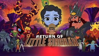 Return in The little singham with Krishna and kall full episode in hindi [upl. by Ylas]