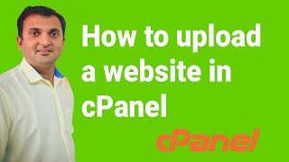 How to upload a website in cPanel  Upload website  Upload HTML website to server [upl. by Alyad983]