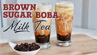 BROWN SUGAR MILK TEA  Pang Negosyo Ideas [upl. by Ellehcim]