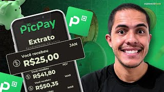 QUANTO RENDE R10000 MIL REAIS NO PICPAY Ganhe Dinheiro pelo PicPay [upl. by Airetas305]