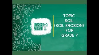 Topic Soil Erosion for Grade 7CBSE [upl. by Salangi]