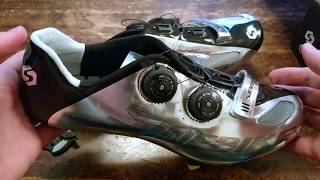 Sidebike Cycling Shoes review  silver [upl. by Yci]