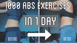 I tried 1000 abs challenge  INSANE RESULTS  MUST WATCH Caroline Girvan [upl. by Sena]