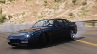 RAW PORSCHE 944 TURBO DRIFT GAMEPLAY [upl. by Elberfeld]