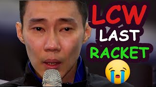 Lee Chong Wei Badminton Racket History in 3 minutes 😮  Last racket will shock you😱 [upl. by Nnylyak]