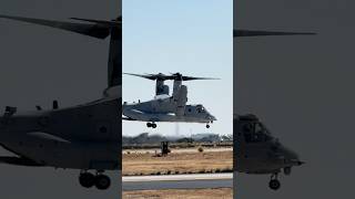 Marines going Airborne at Miramar Airshow Boeing Osprey [upl. by Nueovas]