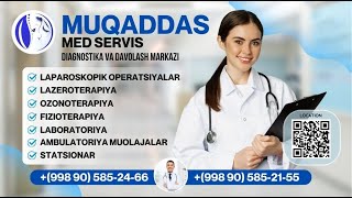 Muqaddas med servis klinikasi [upl. by Ridglea]