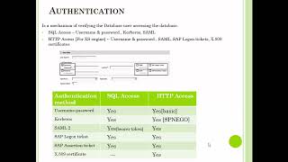 Hana Security Authorization hana hanadb sapbasis [upl. by Eanrahs261]