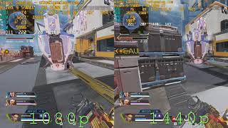 Apex Legends Solar Array 1080p vs 1440p Low  5900X amp 6900 XT For kandyrew [upl. by Dugas]