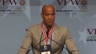 2018 VFW Americanism Award  David Goggins [upl. by Pirozzo]