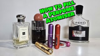 ✅ Refillable Perfume Atomiser Review How to Refill a Perfume Atomiser [upl. by Kcarb207]