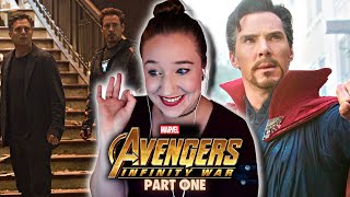 Avengers Infinity War 2018 🫰 Part 1 ✦ MCU First Time Watching Reaction ✦ Im so excited 😁 [upl. by Fasa]