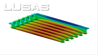 Grillage modelling in LUSAS [upl. by Dlaner]