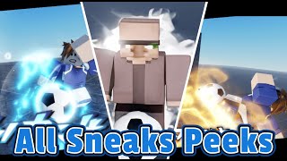 NEW ROBLOX INAZUMA ELEVEN AND BLUE LOCK GAME SNEAK PEEKS  Skillful [upl. by Kcirrej]