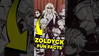 What You DIDNT Know About the Zoldyck Family animeanxiety hunterxhunter [upl. by Anahoj]