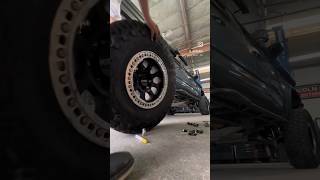 How I ReInstall My Beadlock Wheels amp 35s 🤣 These Beasts Are Heavy The Ground it is shortsvideo [upl. by Carmelina]