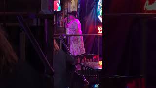 Eleven Sings Erotolepsy by Shilpa Ray at IRL karaoke [upl. by Enecnarf708]