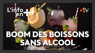 Linfo en plus  le boom des boissons sans alcool [upl. by Puett967]