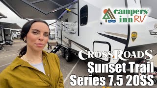 CrossRoads RVSunset Trail Series 7520SS  by Campers Inn RV – The RVer’s Trusted Resource [upl. by Nosretep152]