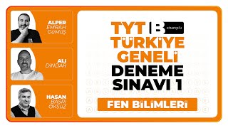 3D Türkiye Geneli Deneme Sınavı 1  TYT  B Kitapçığı Fen Bilimleri Soru Çözümleri [upl. by Dermott5]