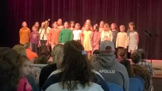 Greenview 5amp6 grade choir song 2 [upl. by Eggleston]