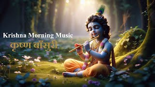 Krishna Flute Music  Morning Relaxing Flute  Anxiety States • Heal Mind Body and Soul [upl. by Benedic]