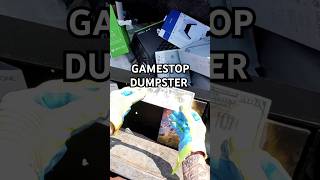 Gamestop dumpster was loaded and had a rare gamer monitor dumpsterdiving gamer game pc money [upl. by Rather]