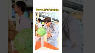 Bernoullis Principle TFD Magnefi Science Centre Karachi physics [upl. by Emmer]